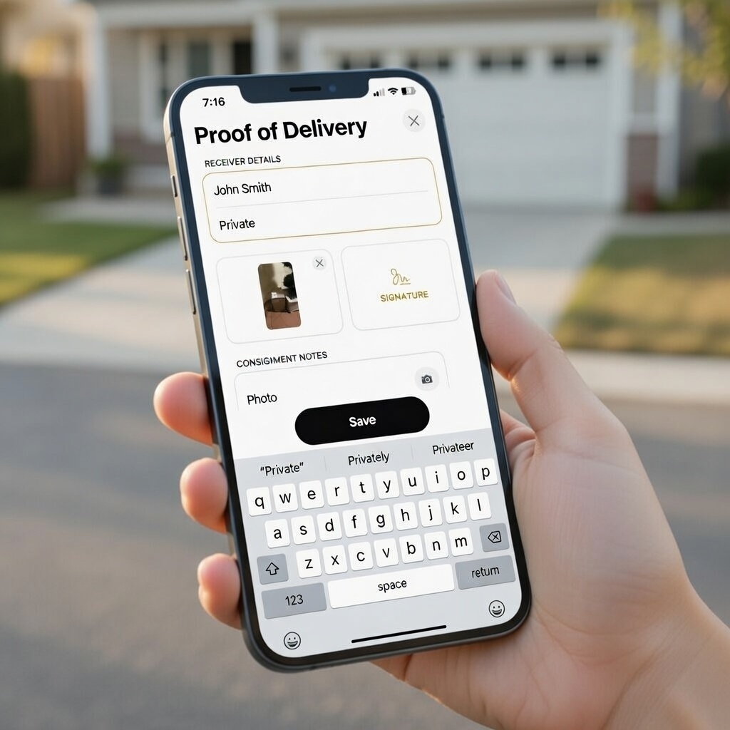Proof of Delivery